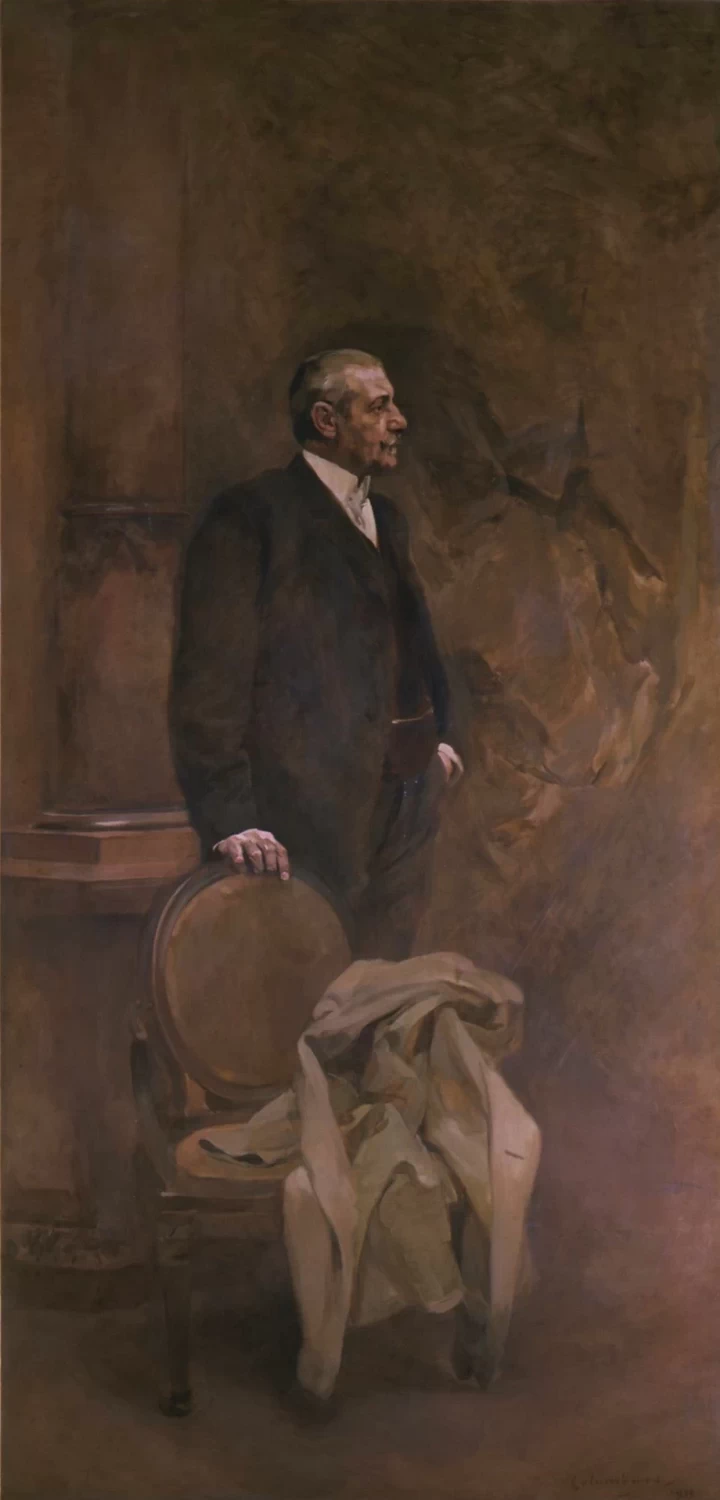Ritratto postumo del medico portoghese e politico repubblicano Miguel Bombarda